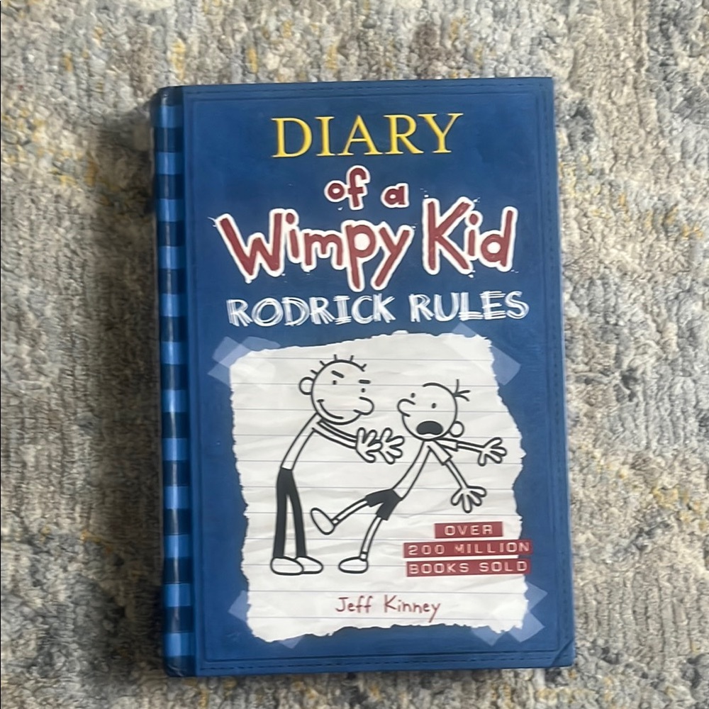 Diary of a Wimpy Kid: Rodrick Rules - Blue Cover